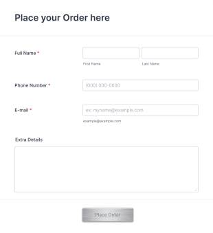 Simple Prescription Form Template