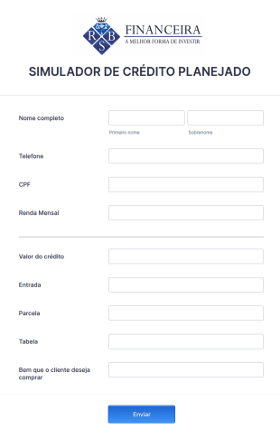 Simulador De Crédito Planejado