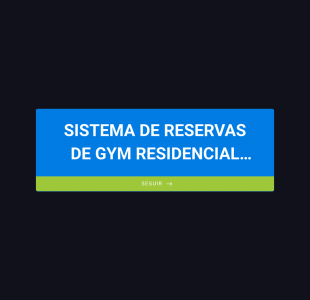 Sistema De Reservas GYM Residencial Apolo 241