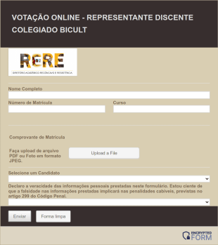 Sistema De Votação Online Criptografado