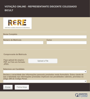 Sistema De Votação Online Criptografado