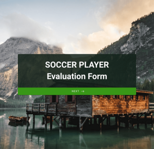 Soccer Player Evaluation Form Template