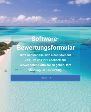 Software Bewertungsformular Form Template