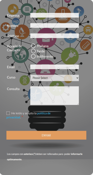 Formulario Para Solicitar Informacion