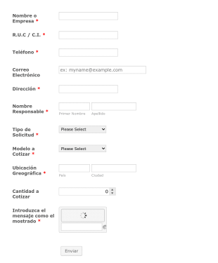 Solicitud De Cotización De Computadora De Escritorio Form Template