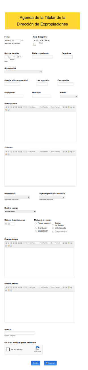 Solicitud De Expropiaciones De Terrenos