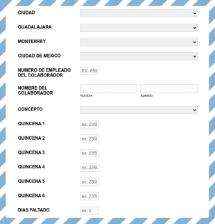 Solicitud De Pago De Planilla