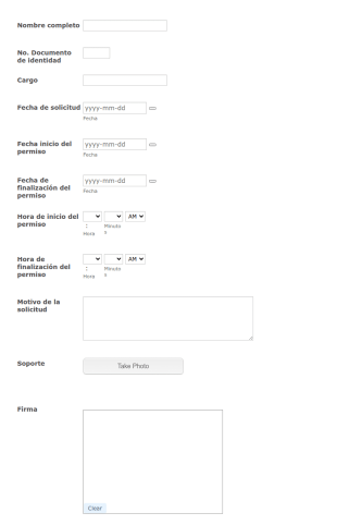 Solicitud De Permiso Acotrans