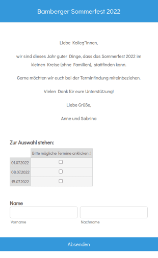 Sommerfest 2022