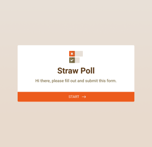 Sondaż Wyborczy Form Template