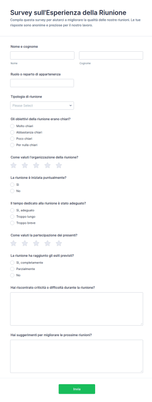 Sondaggio Di Riconnessione