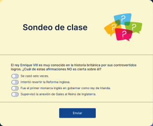 Sondeo De Clase Form Template