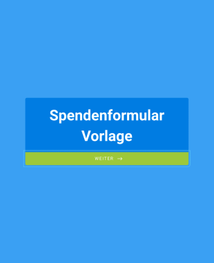 Spendenformular Vorlage Form Template