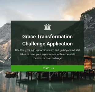 Spor Salonu Kayıt Form Template