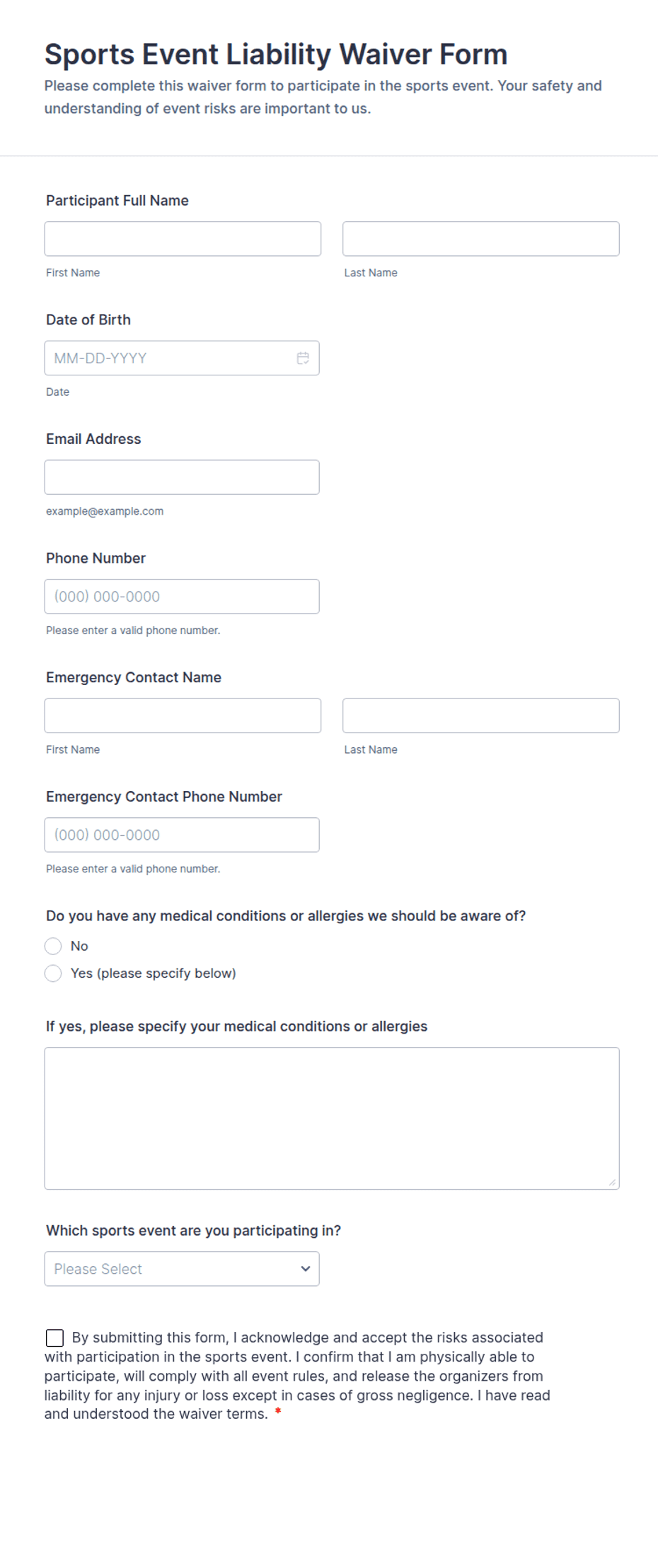 sports-event-liability-waiver-form-template-jotform
