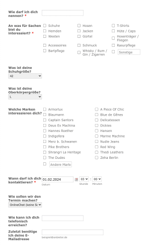 Stammi2 Form Template
