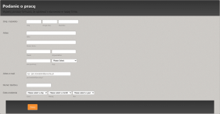 Standardowe Podanie O Pracę