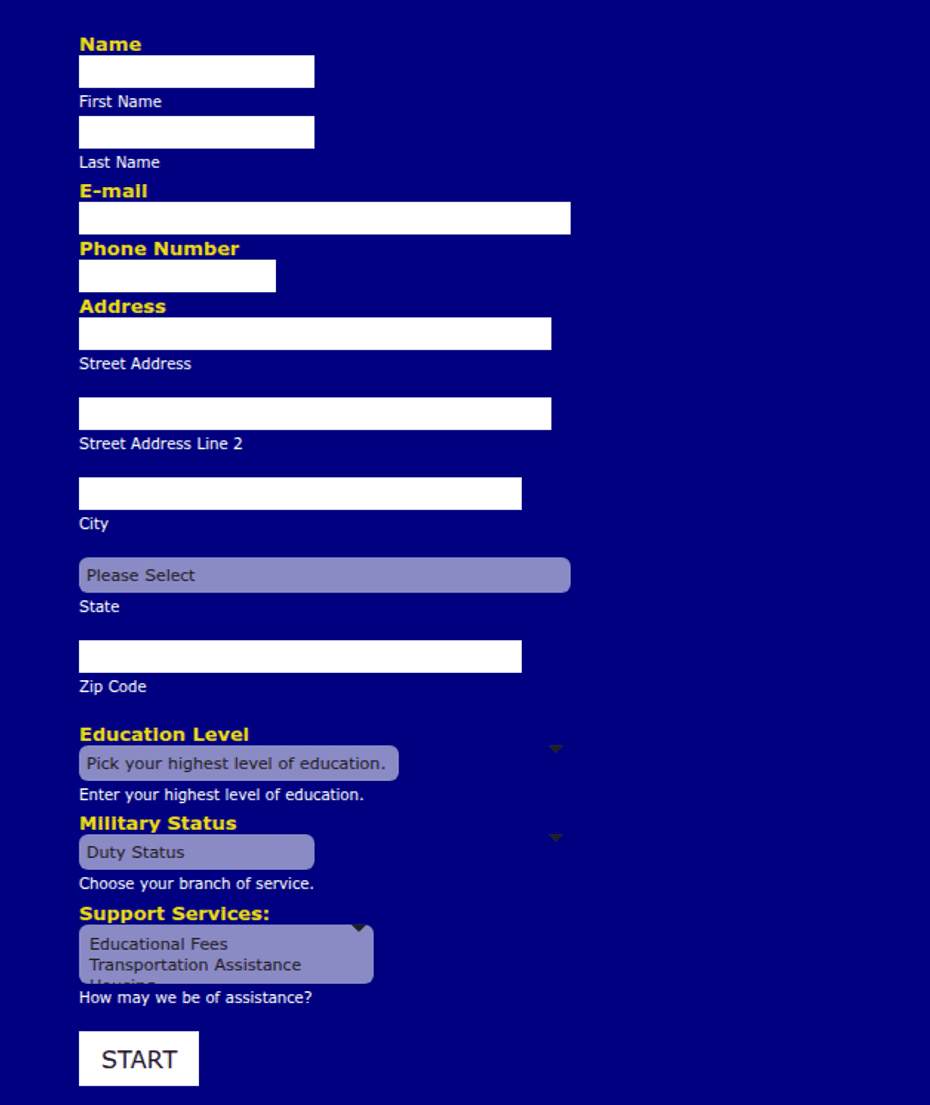 Initial Information Form Template | Jotform