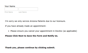 State Eligibility Check Form Template