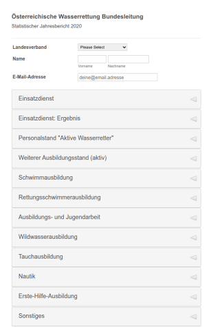 Statistischer Jahresbericht