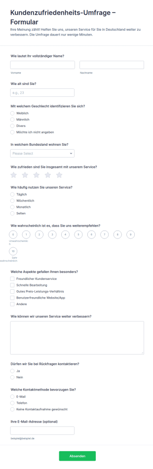 Stichprobenumfrage