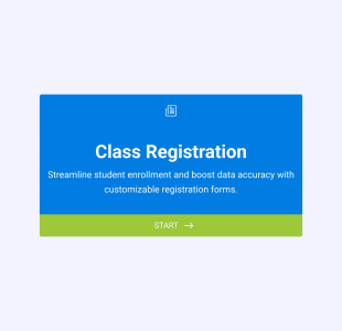 Student Enrollment Form Template