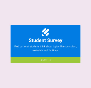 Student Survey Form Template