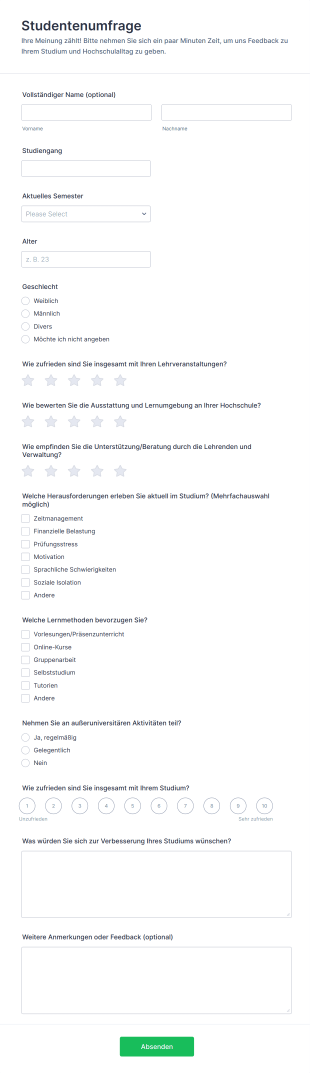 Studentenumfrage
