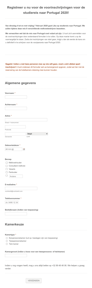 In Het Buitenland Studeren Aanvraag Formulier Form Template