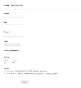 Surat Panggilan