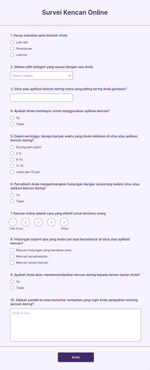 Survei Kencan Online