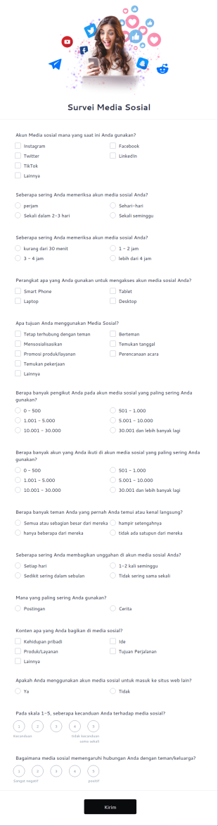 Survei Media Sosial