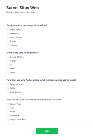 Survei Situs Web