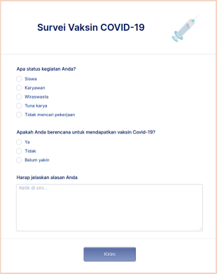 Survei Vaksin COVID 19