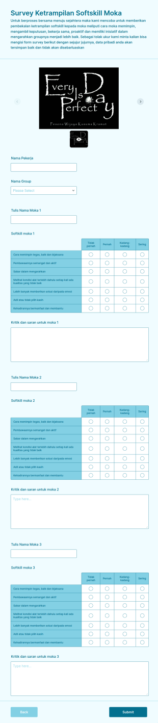 Survey Softskill Moka