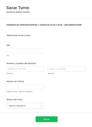 Systurn Form Template