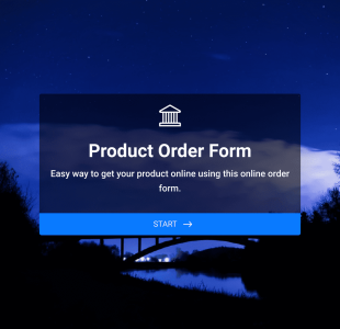 T Shirt Product Order Form Template
