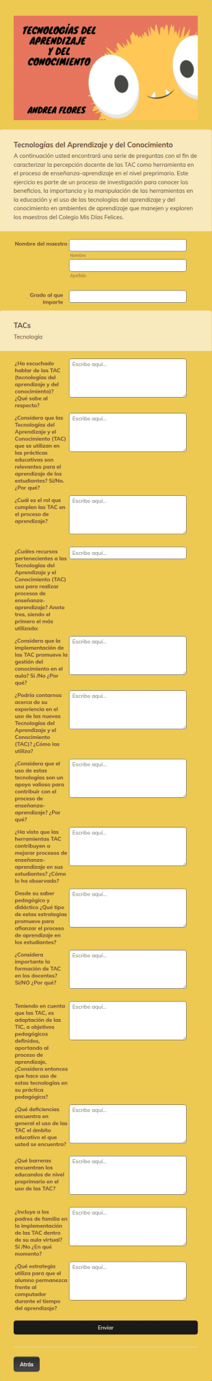 TACS Maestras Miss Días Felices