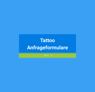 Tattoo Anfrageformulare Form Template