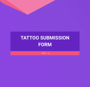 Tattoo Submission Form Template