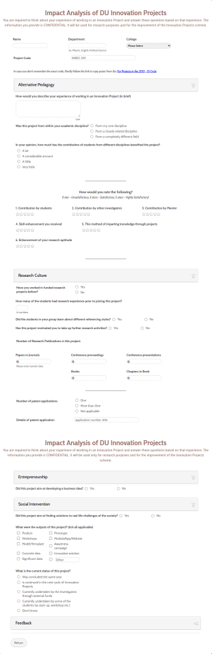 Teachers Survey 2 Form Template