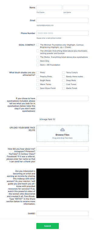 Team Muse Movement Seint LllD Color Match Form Template