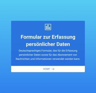 Teilnahmeformular Verlosung