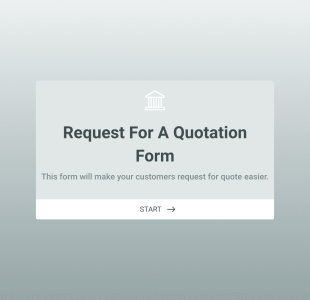 Teklif Talebi Form Şablonu