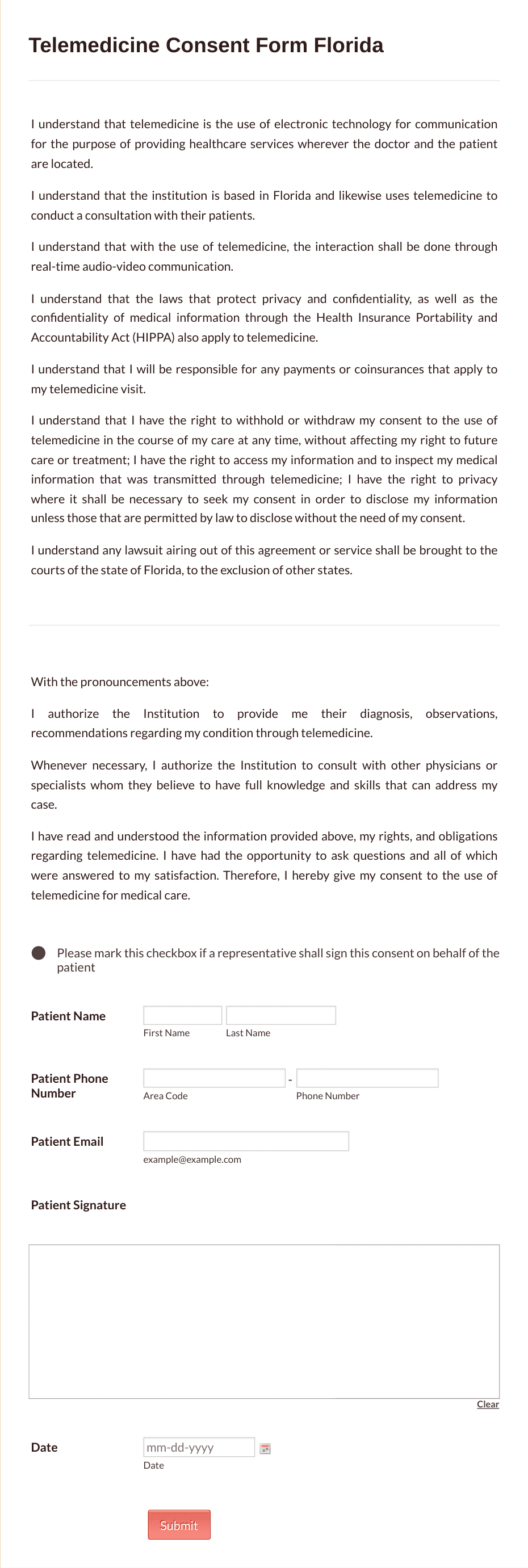 50+ Medical Consent Forms | Jotform 50-medical-consent-forms-jotform