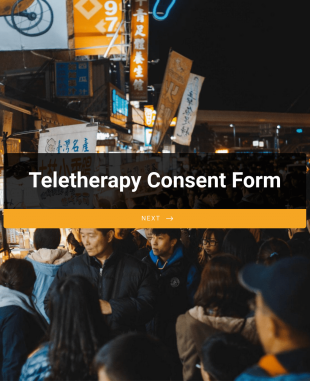 Teletherapy Consent Form Template