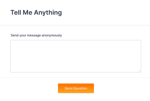 Tell Me Anything Form Template