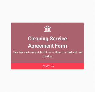 Temizlik Hizmeti Sözleşmesi Form Template