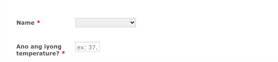 Temperature Monitoring Form Template | Jotform