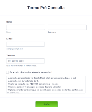 Termo Pré Consulta Fe